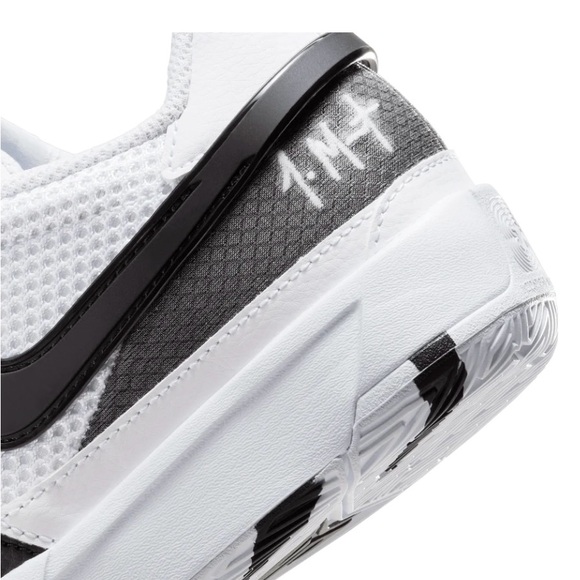 Nike Ja Morant 1 Scratch 2.0 White/Black Kids Basketball Shoes ( DX2294-102) - Picture 7 of 7